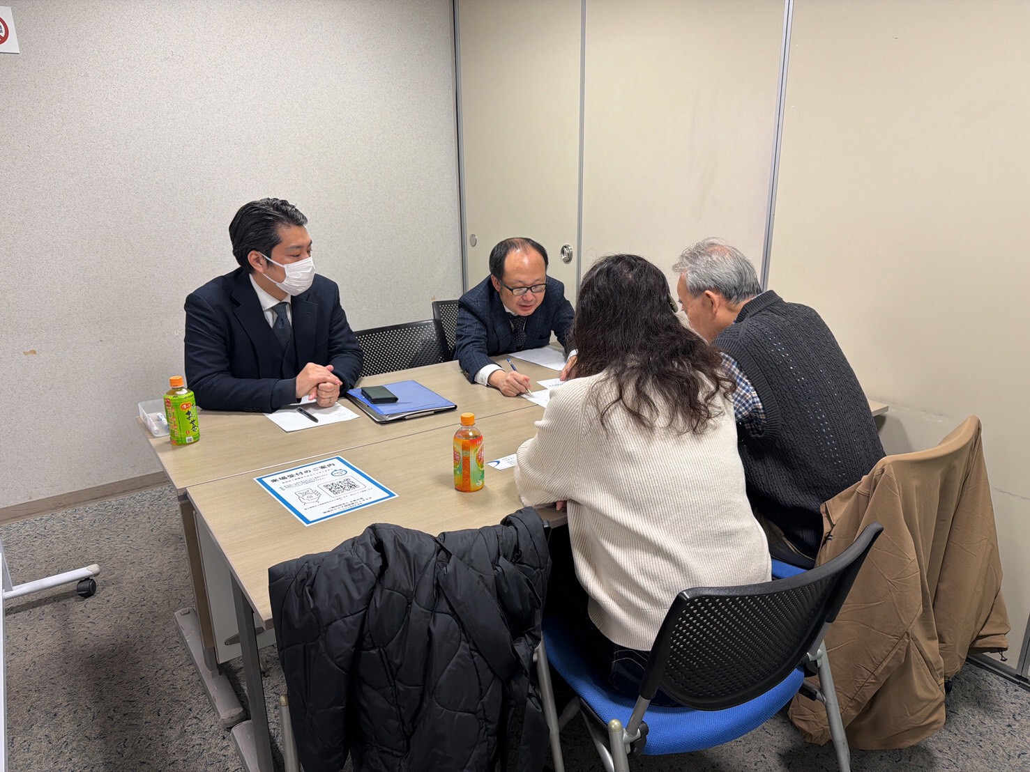 個別相談の様子