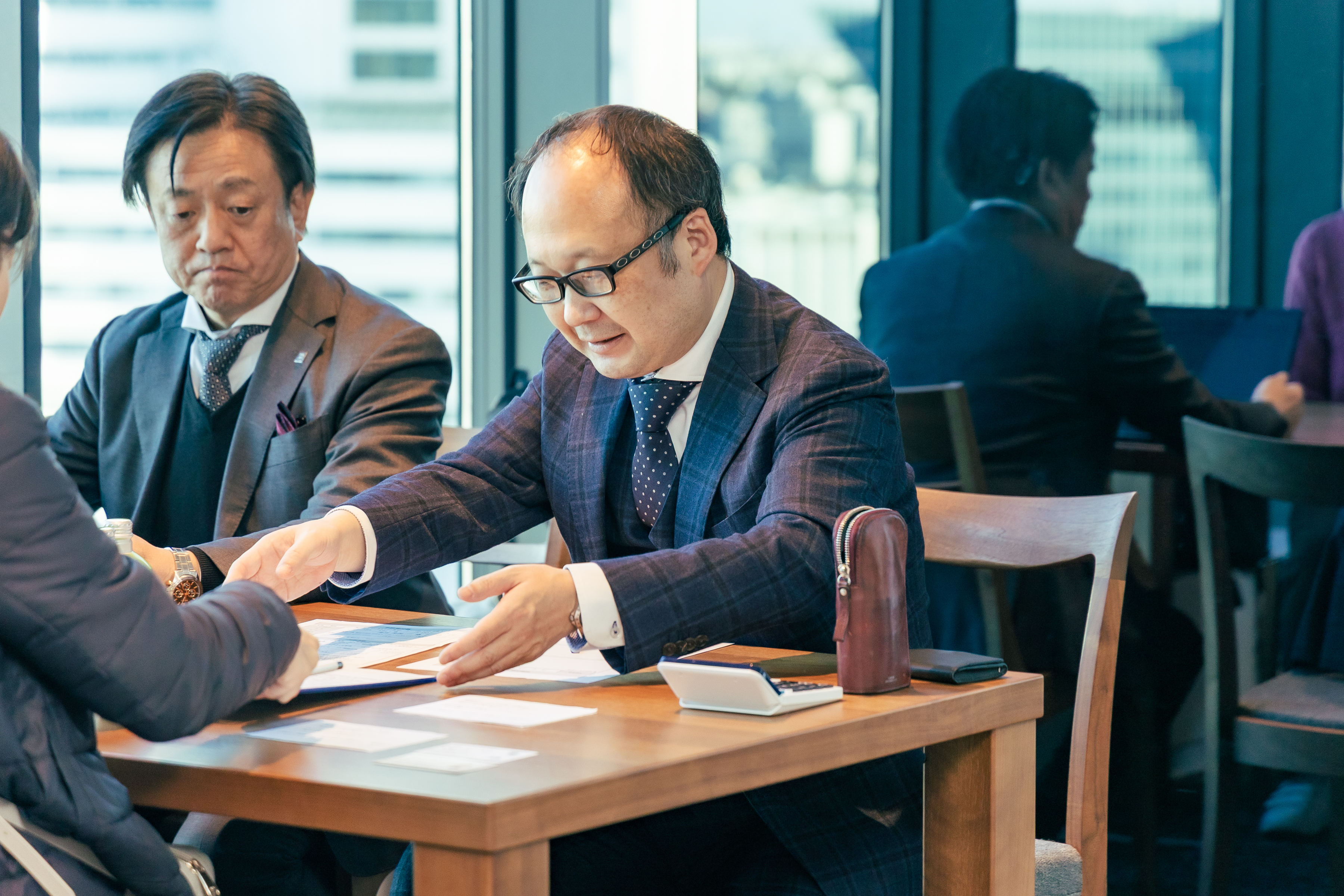 個別相談の様子（無料相談会 in 横浜）