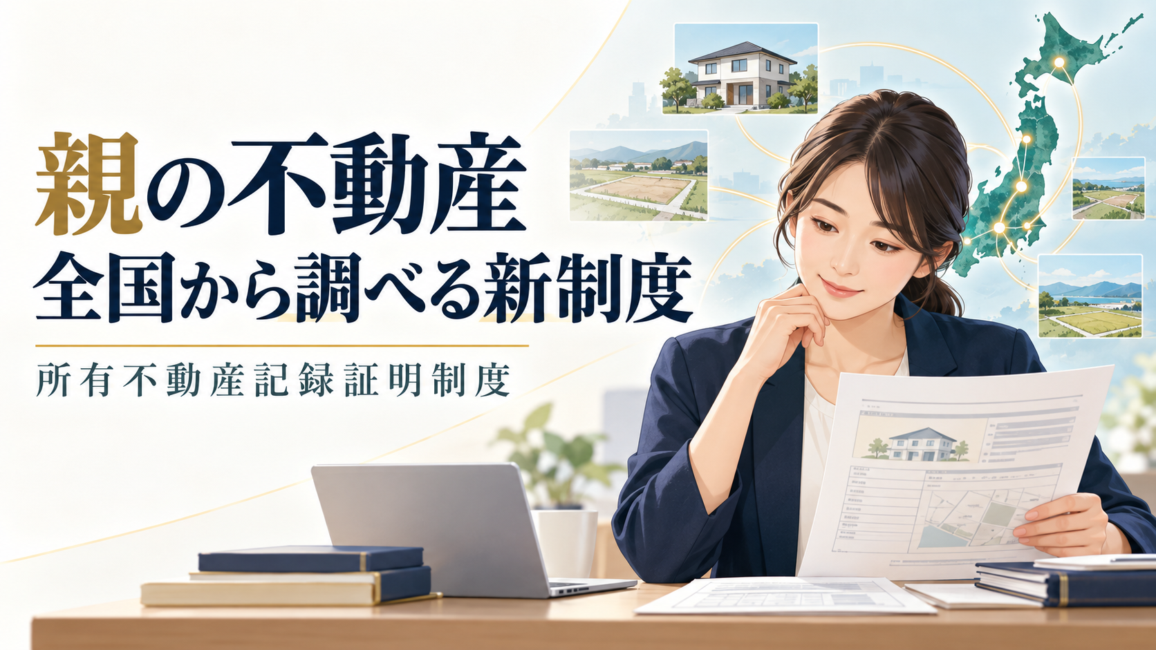 親の不動産を全国から調べる方法｜所有不動産記録証明制度の注意点