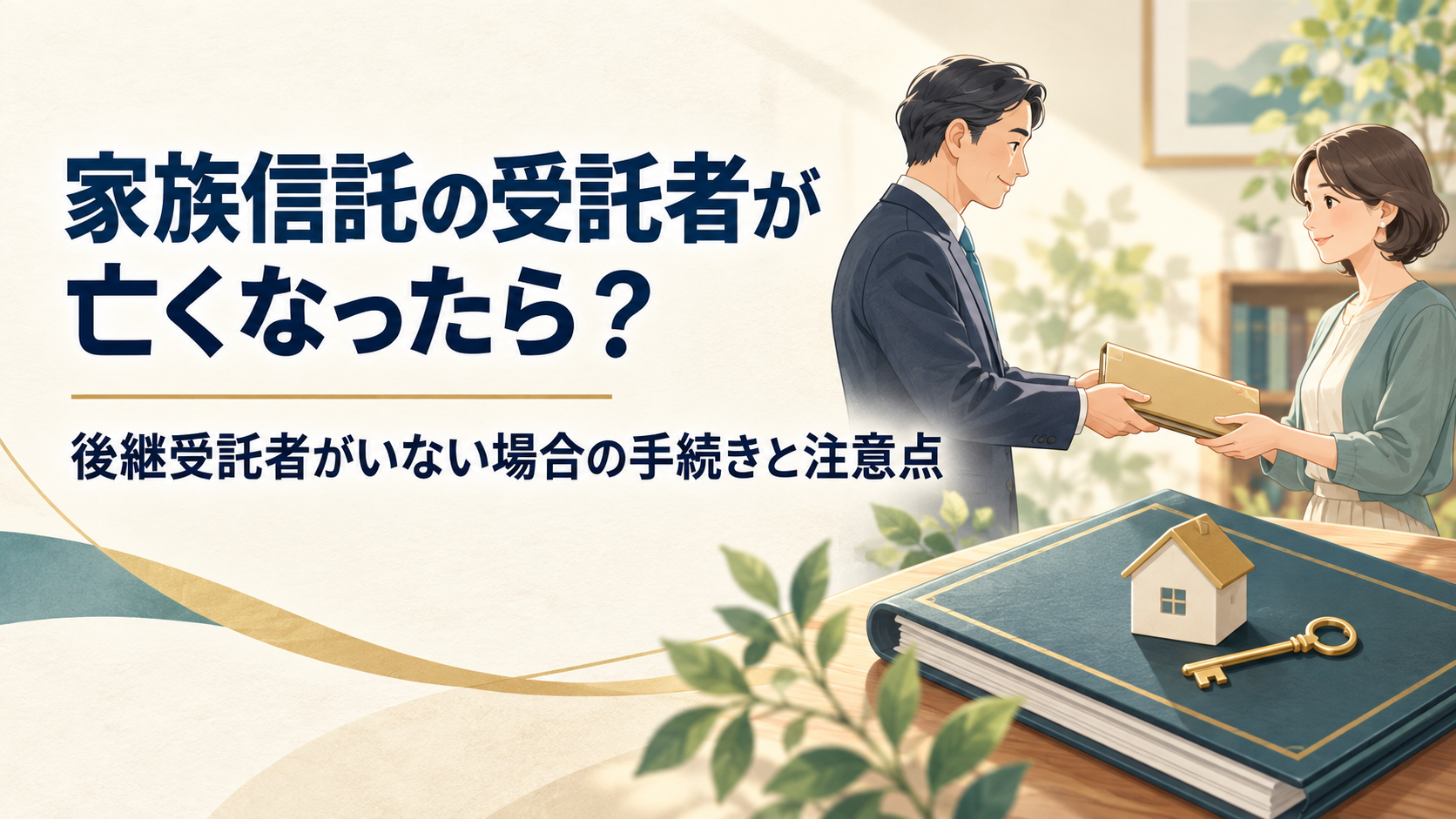 家族信託の受託者が亡くなったら？後継受託者がいない場合の手続きと注意点